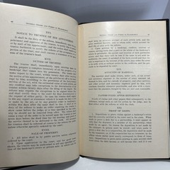Antique Law Book: Rules of the of the United States District of South Dakota1914