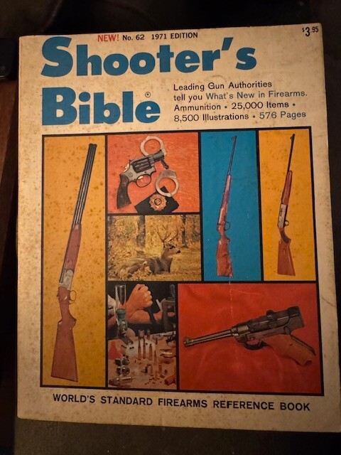 Shooter’s Bible No. 62 1971 Edition by Stoeger Publishing Company, 576 Pages