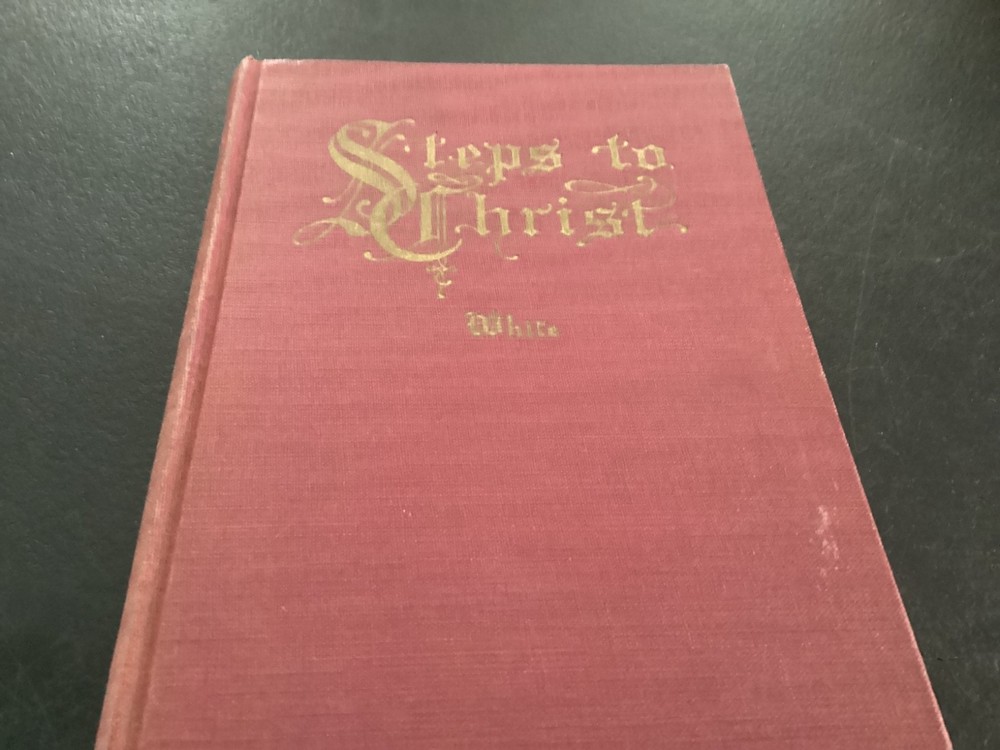 Hardback Book „Steps to Christ” White 1921