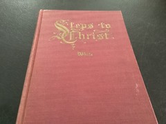 Hardback Book „Steps to Christ” White 1921