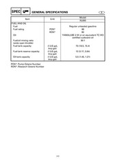 YAMAHA WaveRunner XL800 Service Manual – FIXED – FRONT & BACK – XL FOLDOUT PAGES