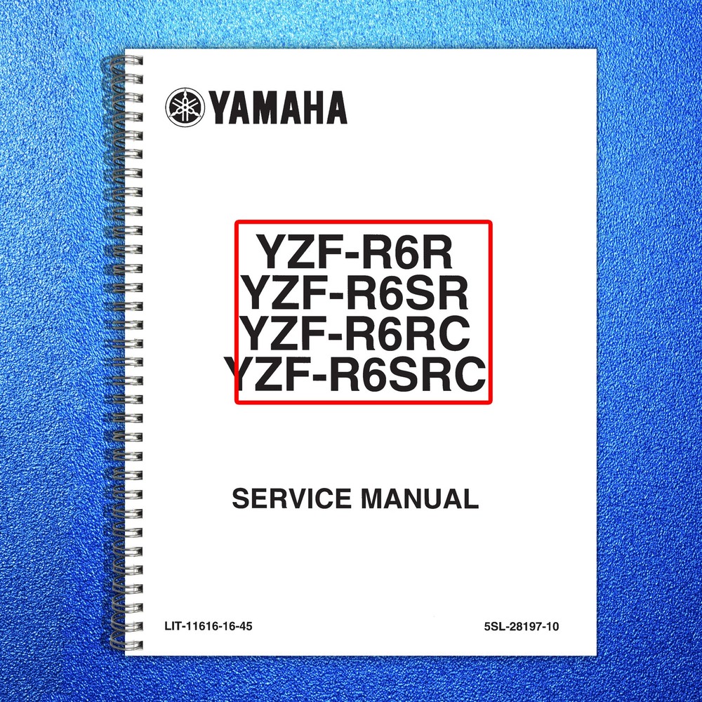 YAMAHA YZF-R6R YZF-R6SR YZF-R6RC YZF-R6SRC Service Manual 2002, FOLDOUTS