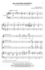 Is Anyone Happy? SATB Michael Barrett