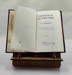 The Ballad Of The White Horse 1920 by G. K. Chesterton [Leather Crafted]