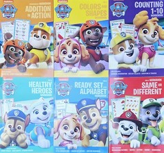 Paw Patrol Pre-K Workbook set of 6 Brand New
