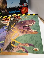 10 DINOSAURS ACTIVITY BOOKS. Paint, Color, Stickers & Puzzles NOS