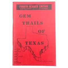Gem Trails of Texas by Bessie W. Simpson Fourth Revised Edition 1975 GC 88 pages