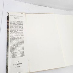 Leonardo da Vinci LARGE HC DJ Artabras 543 Page Book with 1635 Illustrations Vtg