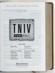 2006 TNIV Study Bible. European Leather HC VG