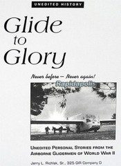 GLIDE TO GLORY 325 Glider Infantry Rgt 82nd AB book ~ Veteran signed + dedicated