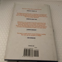 The College Scam By Charlie Kirk 2022 First Edition First Print HC