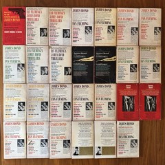 Huge JAMES BOND 27 Signet Paperback Book Lot Original Vintage 1960’s Ian Fleming