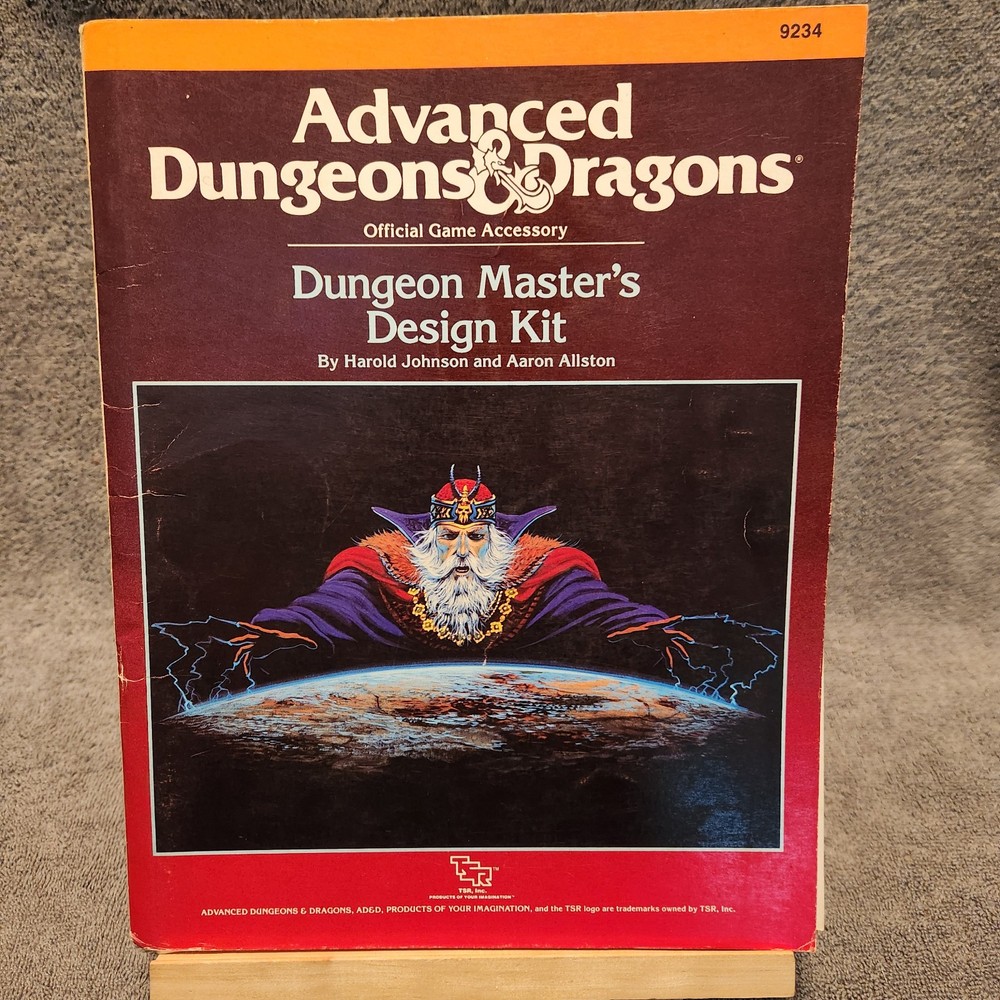 Dungeon Master’s Design Kit #9234 AD&D Advanced Dungeons and Dragons – VG