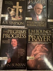 24 Christian Classic Book Lot: 18 CLEAN/UNMARKED/6 Bonus Tozer, Murray 6 w/ CDs
