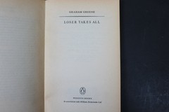 Loser Takes All Graham Greene 1981 Penguin Books Fiction Paul Hogarth Cover PB