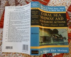 Coral Sea, Midway, and Submarine Actions by Samuel Eliot Morison, Vol 4, HC