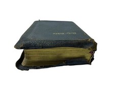 Holy Bible KJV Leather National Bible Press Bold Face Type Reference Edition
