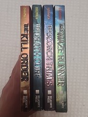 James Dashner Maze Runner PB Book Set 1-4 VGC Scorch Death Cure Kill Order