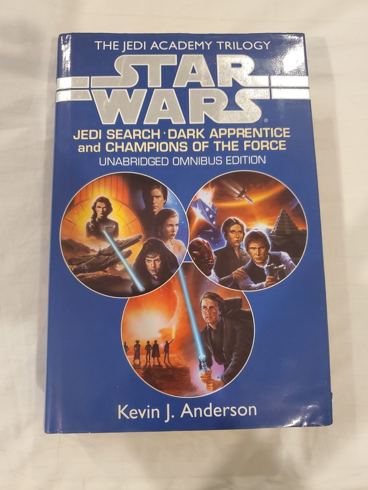 Star Wars – The Jedi Academy Trilogy, Kevin J. Anderson – ULTRA RARE BLUE COVER!