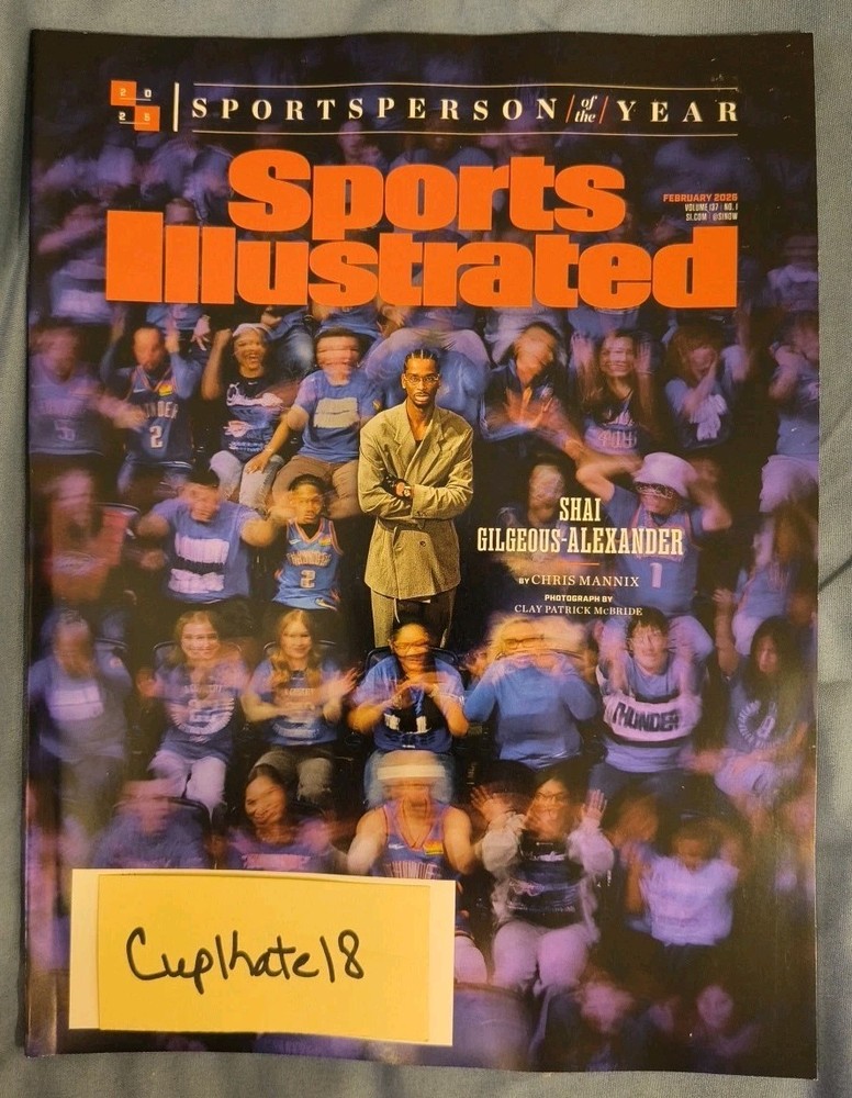 Sports Illustrated Magazine February 2026 Shai Gilgeous-Alexander NEW SPORTS