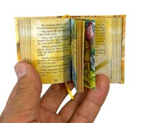 The adventures of Pinocchio hardcover 440 pages new mini book illustrated