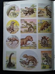 Vintage 1986 48 Full Color Dinosaur Stickers & Seals Kalmenoff Complete FASTSHIP