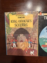 Lot of 3 The Adventures of Tintin by Herge Paperback Graphic Novels PB 1972