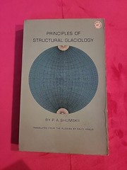 1964 Edition „Principles Of Structural Glaciology”