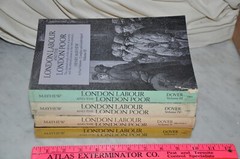 London Labour and the London Poor 4 volume set They do show wear as shown!