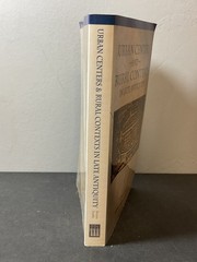 Urban Centers & Rural Contexts in Late Antiquity Thomas S. Burns John W. Eadie