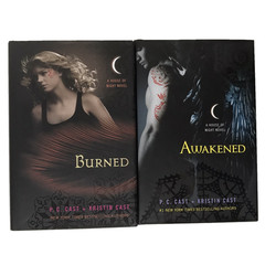 Lot 10 House of Night Vampire Book Series P.C. Cast #2 -11 (7 HC+3 PB) Very Good