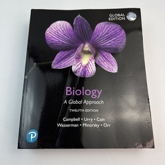 Campbell Biology : A Global Approach 12E Soft Cover GLOBAL EDITION Pearson