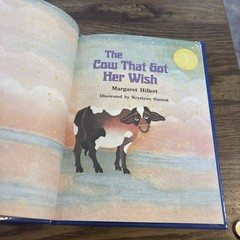The Cow that Got Her Wish, Margaret Hillert 1981 Modern Curriculum Press HC