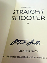 Stephen A. Smith HAND SIGNED Straight Shooter : A Memoir Hardcover ESPN First ed