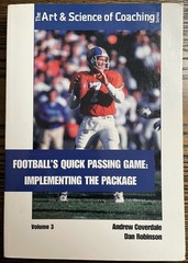 FOOTBALLS QUICK PASSING GAME (ART & SCIENCE OF COACHING) By Andrew Coverdale: VG