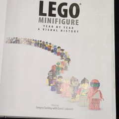 LEGO Minifigure Year by Year: A Visual History Book w/ 3 MiniFigures 2013