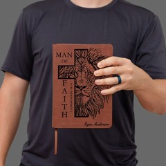 Personalized Bible for Men, ESV Men’s Study Bible, Bible for Men Name Engraved