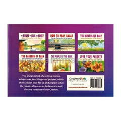 Quran Stories For Little Hearts, Age 4+ [9.5″ x 7″] Paperback – Pack7 (6 Books)