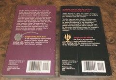 Lot of 2 Ravenloft Books Knight of the Black Rose, Vampire of the Mists Novels