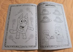 BLUEY Valentine’s 💕Jumbo Coloring & Activity Book with Tear/Share Pages🆕🆓Ship