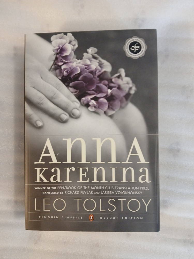 Anna Karenina by Leo Tolstoy Penguin Paperback Deluxe Edition