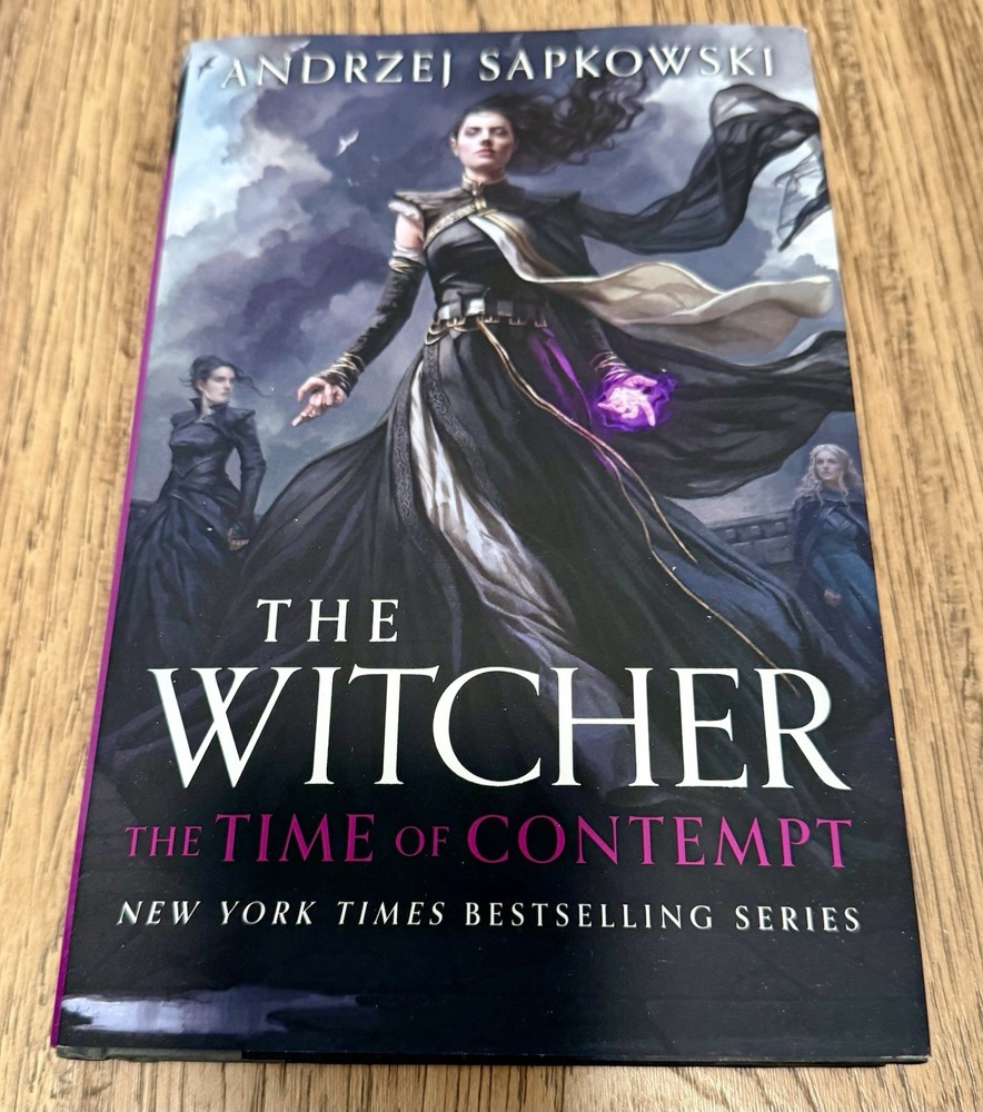 The Witcher Time of Contempt by Andrzej Sapkowski (Hardcover) New