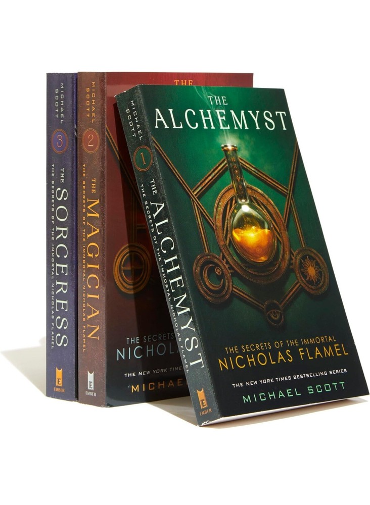 The Secrets of the Immortal Nicholas Flamel Boxed Set (3-Book) Scott Michael NEW