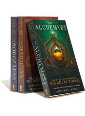 The Secrets of the Immortal Nicholas Flamel Boxed Set (3-Book) Scott Michael NEW