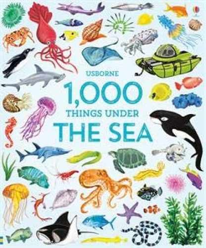 1,000 Things Under the Sea – Board book, by Jessica Greenwell & – Very Good