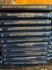 AGATHA CHRISTIE, MYSTERY COLLECTION, HARDCOVER, CHOOSE BOOKS FROM DROP DOWN MENU