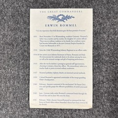 The Rommel Papers The Great Commanders Series 1995 First Printing