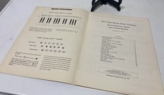 VTG All Time Film Themes All Chord Organs Sheet Music Book Songs 1972 Copyright