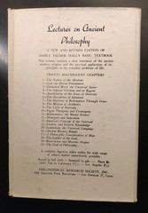 VERY SINCERELY YOURS. Manly P. Hall. First Edition (Letters to Students) HCDJ
