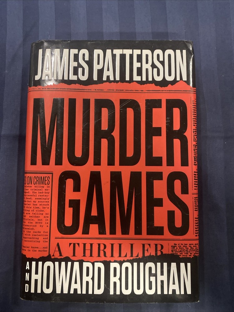 Murder Games by James Patterson (2017, Hardcover)